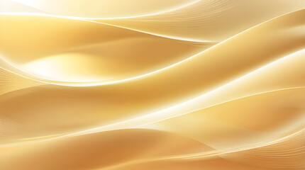 Abstract Golden Glow Background
