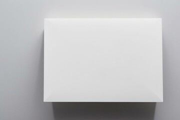 Fototapeta premium post it note on white background, post-it note and smile, A small post-it note, A small post-it is stuck on the refrigerator