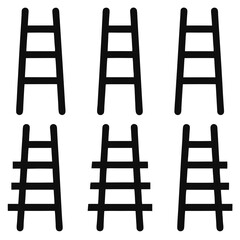  Simple Ladder Icons for Various Design 