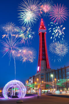 Blackpool promenade festival on January 21st