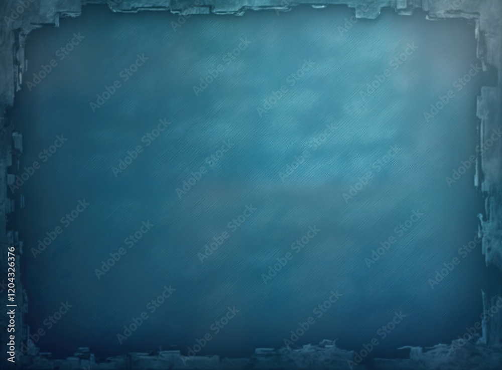 Poster empty blue scratched chalkboard texture background. aged, distressed surface. ideal for various desi