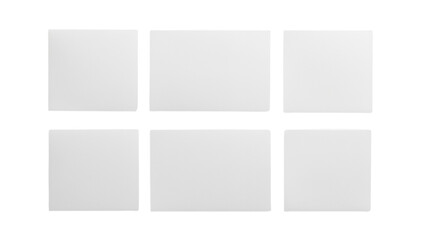 Set of Blank Beige Sticky Notes with Wooden Clips &ndash; Minimalist Office Supplies  on a transparent background	


