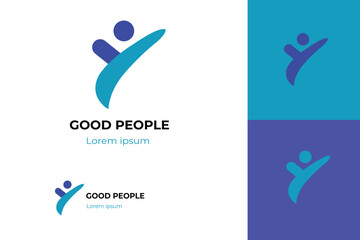 A business logo the logo is most beautiful with three different concepts and dynamic designs and colors use this logo and helping growth of your business. 