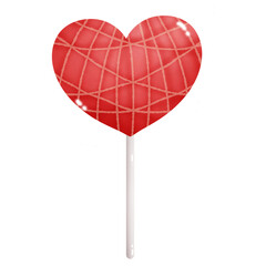 heart shaped lollipop