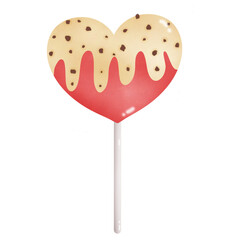heart shaped lollipop