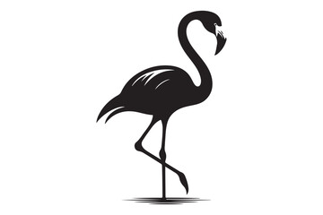 flamingo silhouette