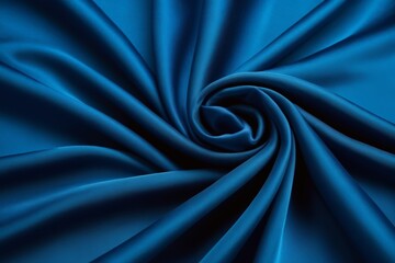 Fototapeta premium a close up of a blue fabric with a very large center