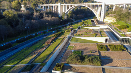 telhados verdes ETAR Lisboa, tratamento agua, sustentabilidade ecologia