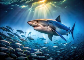 Shark attack:  Stunning underwater images reveal the ocean's apex predator in action.