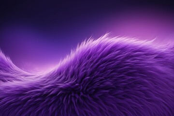 Fototapeta premium purple furry animal wallpapers