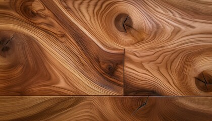 Fototapeta premium Highlight a wood-look gres tile featuring a warm oak texture with realistic grain patterns, offering the charm of natural wood with the durability and ease of ceramic.