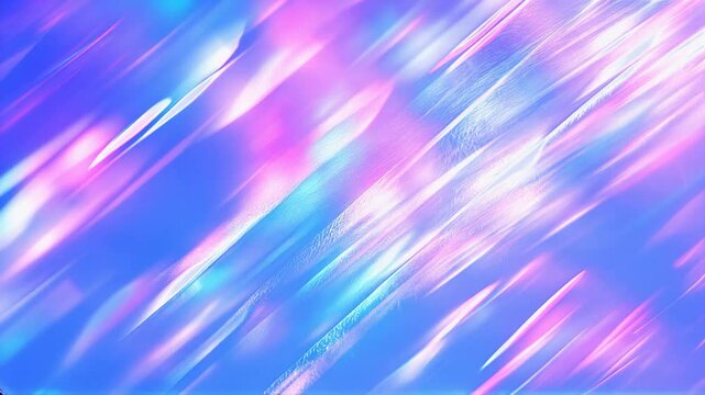 Abstract holographic background texture, neon wallpaper holo foil pattern	
