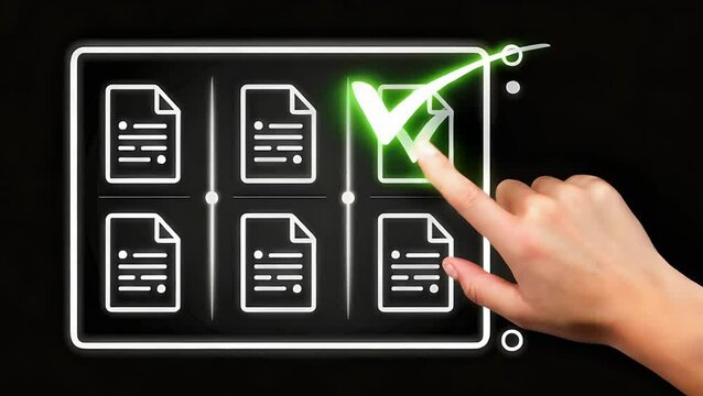 Seven diverse candidates showcase their resumes during job interviews, highlighting the modern recruitment process and the search for ideal employees on popular online career sites. This image depicts