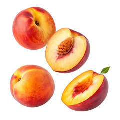 set of peaches