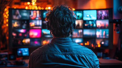 Fototapeta premium Advanced Video Navigation Technology Enhances User Engagement with Fast Segment Access