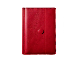 png transparent background book cover leather design mockup realistic style minimalistic layout isolated white background high-resolution professional presentation template editable quality digital do