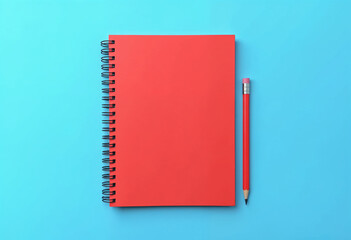 notebook with pen