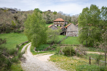 a view of Varziela village, municipality of Castro Laboreiro, Melgaço, district of Viana do Castelo, Portugal