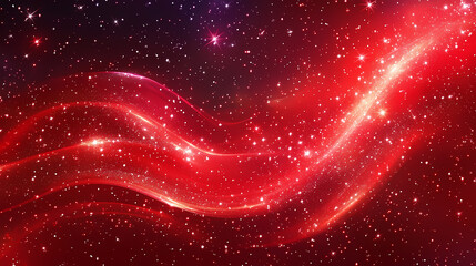Red galaxy space background. starry night sky. photo can be used for the concept of christmas, new year, valentines and all celebrations backgrounds. Abstract Galaxy. Illustration