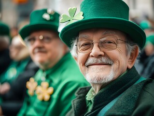 Beautiful Saint Patrick's Day Parade Celebrating Diversity