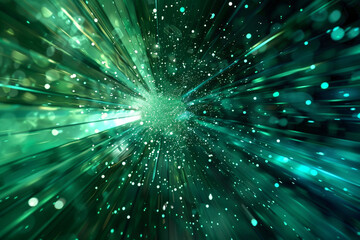 Fototapeta premium Digital Transformation Abstract Background: A Fusion of Technology and Innovation