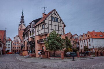 Obraz premium Elblag, Poland - December 19 2024 