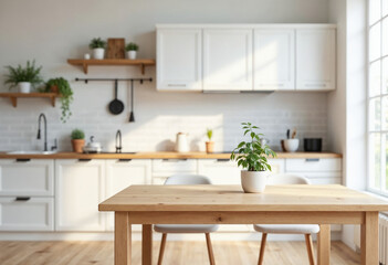 Fototapeta premium modern kitchen interior