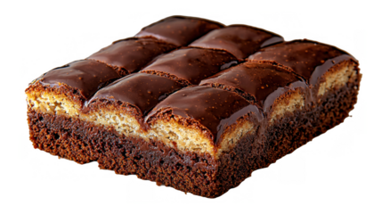 A decadent chocolate layer cake featuring rich layers of chocolate and vanilla. Perfect as a dessert for any occasion.