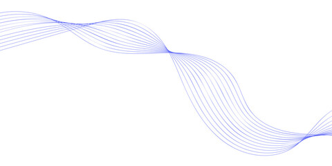 Wavy abstract lines background, banner