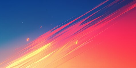 Abstract gradient background with aurora-inspired colors, flowing blue and red shades against a dark backdrop, dynamic and vibrant design.