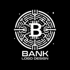 Bank Vector Logo Design