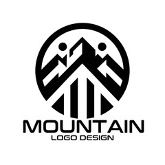 Mountain Vector Logo Design