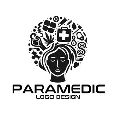 Paramedic Vector Logo Design