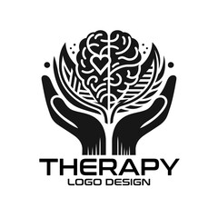 Therapy Vector Logo Design