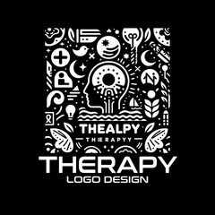 Therapy Vector Logo Design