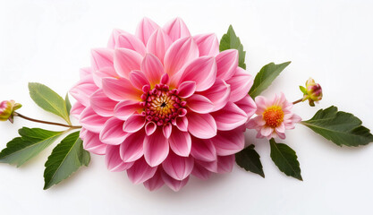 Pink Dahlia Flower