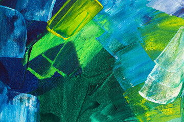 Detail of the Painting as a Background