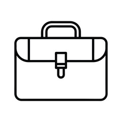 briefcase icon isolated