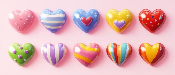 Love heart illustration