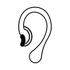 headphones isolated on white background