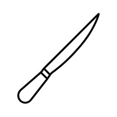 knife isolated on white background