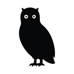 animal silhouette white background 