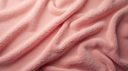 Luxurious Dusty Rose Velvet Fabric with Soft Plush Texture