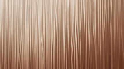 Obraz premium Elegant Bronze Metallic Curtain Texture with Soft Vertical Folds, Luxurious Abstract Background Design for Interior or Fashion Themes. Modern abstract background in mocha mousse tones
