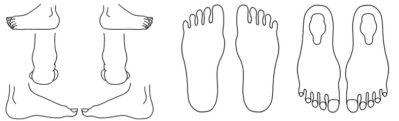 Obraz premium Feet base 