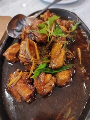 Ginger chicken dish 