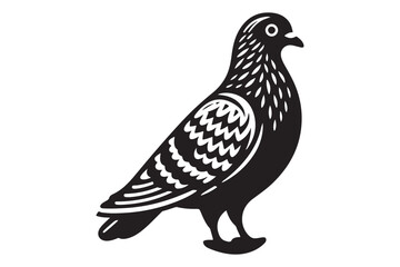 Pigeon Silhouette