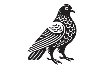 Pigeon Silhouette
