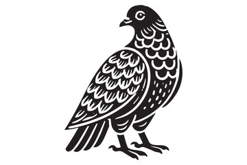 Pigeon Silhouette