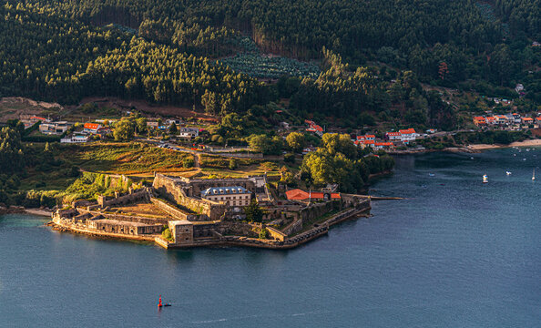 San Felipe Castle in Ferrol - Spain August 24, 2023